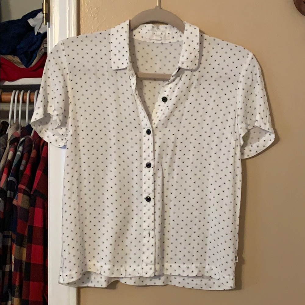 Vans XS button up shirt